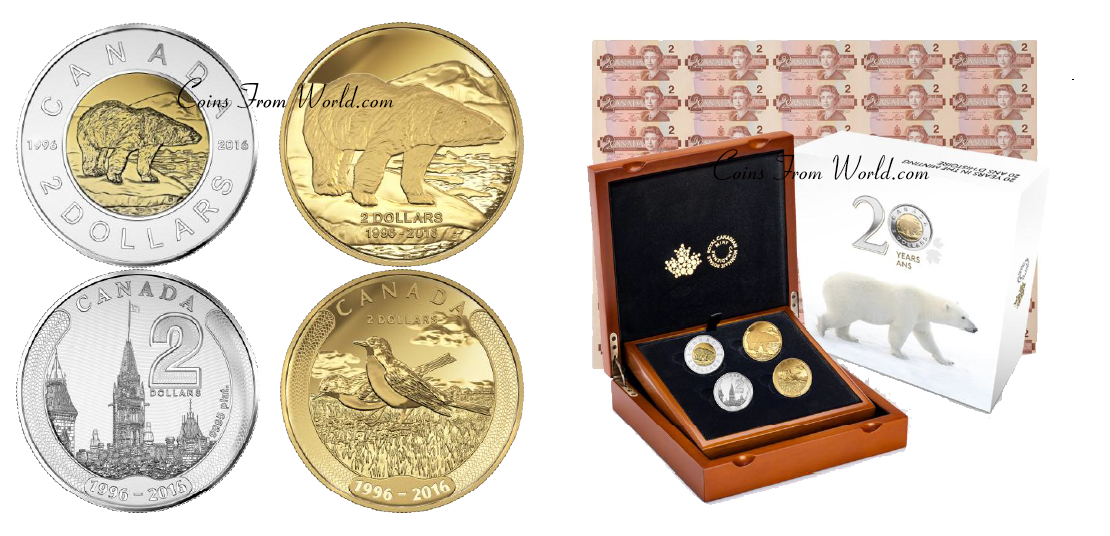 2016-4-Coin Set – 20-years-in-the-Mint