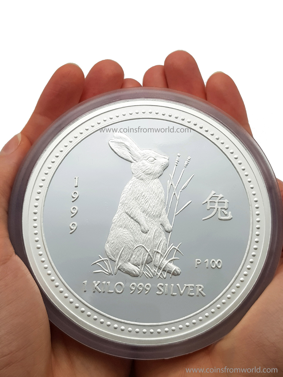 10 кг серебра. Острова Кука 1 доллар, 2013 Pind'a the Rabbit. 2003 - Year of the Rabbit.