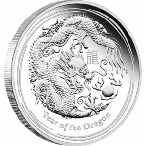 Australia 2012 - 30$ Chiński Rok Smoka - 1KG. Srebrna Moneta