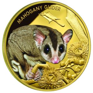 Niue Island 2015 - 100 $ Lotopałanka Karłowata - 1 uncja czystego złota
