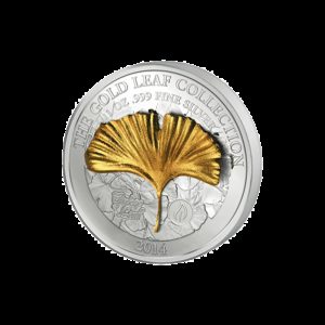 Samoa 2014 - 10$ Seria Złote Liście Klonowe 3D - 1 oz. Srebrna Moneta