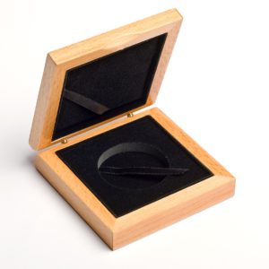 Etui - Dreniane Pudełko na 1 monetę do 45 mm