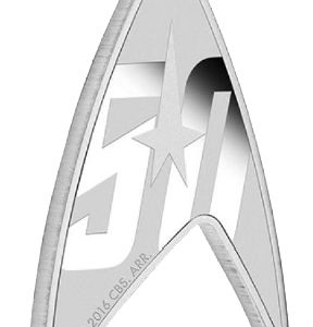 Tuvalu 2016 - 1$ 50 Rocznica Star TrekTM: Delta - 1 Uncja Srebrna Moneta