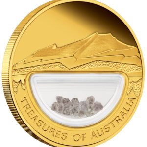 Australia 2009 - 100$ Skarby Australii Diamenty - 1 Uncja Złota Moneta