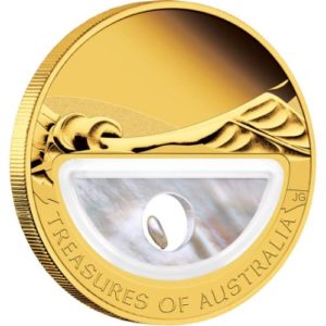 Australia 2011 - 100$ Skarby Australii Perły - 1 Uncja Złota Moneta