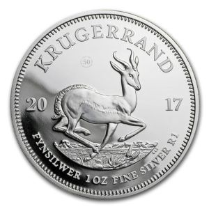 Republika Południowej Afryki 2017 - 1 Rand Krugerrand 50-lecie 1967-2017 - 1 Uncja Srebrna Moneta