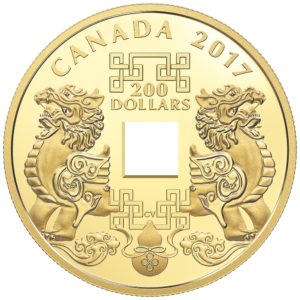 Kanada 2017 - 200$ Feng Shui Good Luck Charms "2" - Złota Moneta