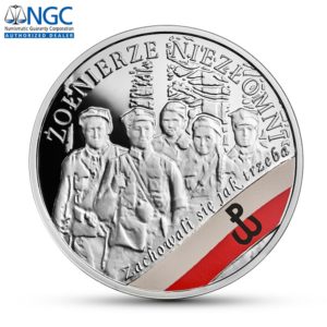 Polska 2017 - 10 Złoty Wyklęci Przez Komunistów Żołnierze Niezłomni - Żołnierze Niezłomni NGC PF70 - Srebrna Moneta