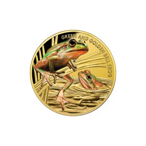 Niue 2017 - 100$ Zagrożone i Wymarłe Gatunki Żaba Rzekotka Złocista "7" - 1oz Złota Moneta