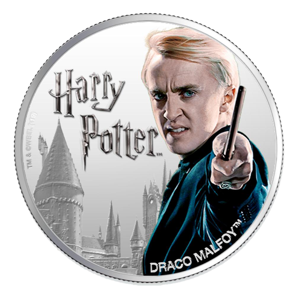 Severus Piton Wizarding World 1 Oz Silver Coin 10$ Fiji 2020