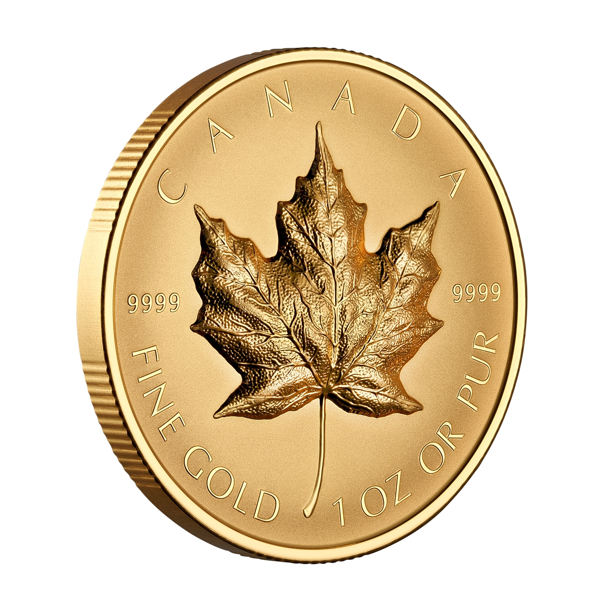 Canada 2022 200$ Gold Maple Leaf 1 oz Ultra High Relief Pure Gold